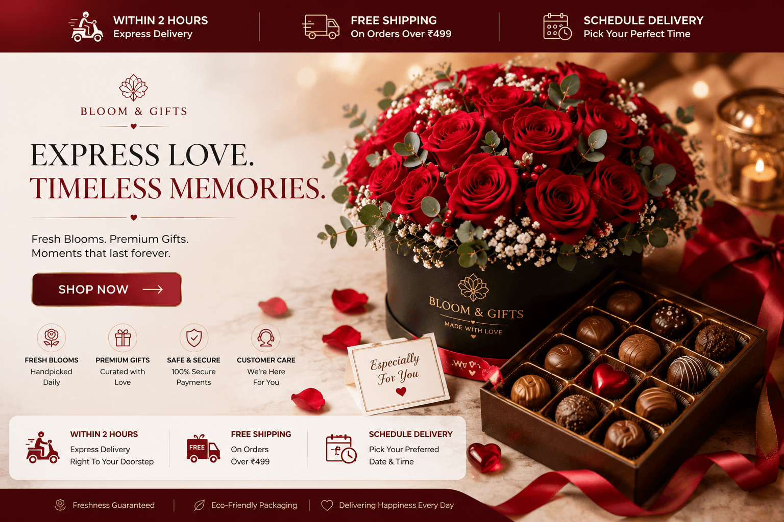 Express love, timeless memories